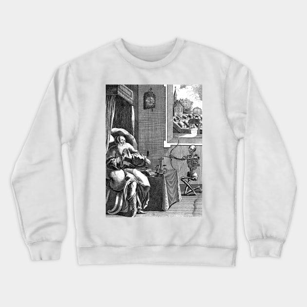 A man of a hundred years is Death&#39;s target Crewneck Sweatshirt by themasters